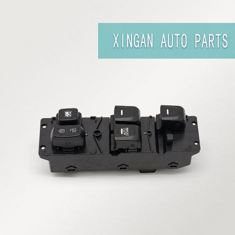 93570-2V015 window regulator switch is suitable for HYUNDAI VELOSTER 10-15 low-end models. (1/4)
