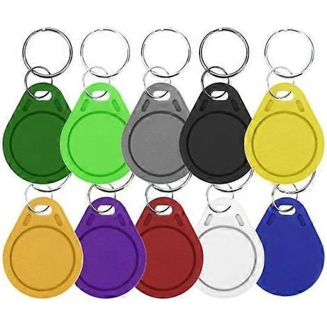 10 cartes-clés NFC pour contrôle d'accès (1/5)