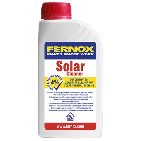 SOLAR CLEANER C FERNOX, NETTOYANT CONCENTRÉ POUR SYSTÈMES SOLAIRES 500 ML