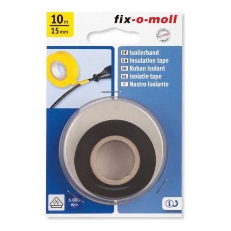 Fix-o-moll Adhésif Isolation10mx15mmnoir - Fix-o-moll