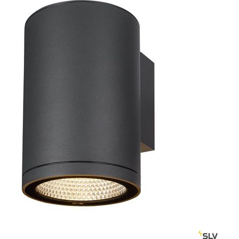 Appliques extérieures LED ENOLA applique extérieure rond L anthracite LED 35W 3000K/4000K IP65 - SLV 1003440 (1/5)