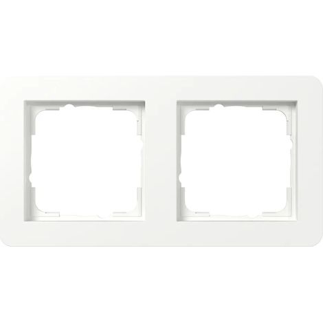 Gira Telaio di copertura 2f Gira E1 bianco puro m [0212151], 0212 151