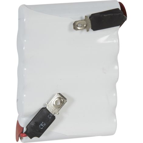 batterie ni cd - 6 volts - 600 mah - legrand 040754