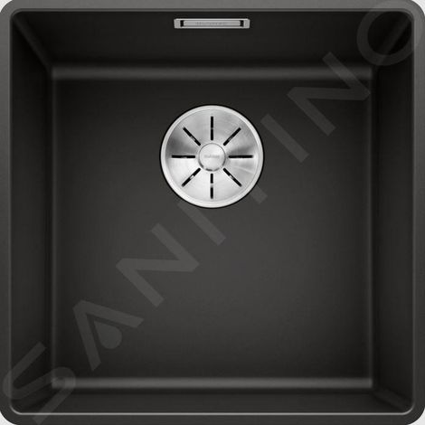 Blanco Subline 400 - Évier en silgranit, 427x427 mm, noir 525988 (1/4)