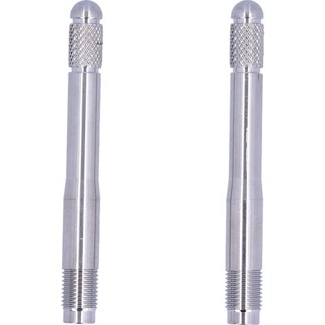 2 Pièces Goupilles D'Alignement De Goujon De Roue Outil Précis En Acier Inoxydable X .5 Accessoire Idéal Pour La Réparation Automobile Et L'Installation De Roues (1/5)
