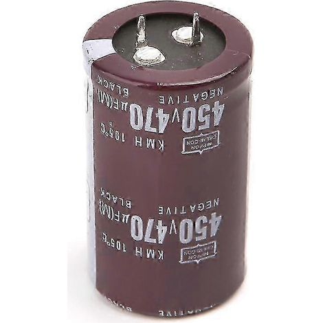 Condensateur électrolytique en aluminium 470 µF 450 V pour poste à souder électrique, dimensions : 30 x 50 (1/5)