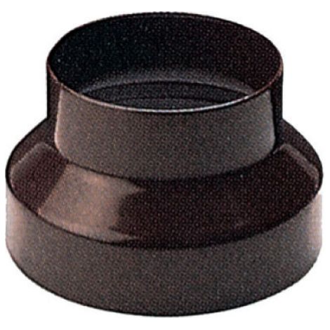 riduzione in acciaio bianco   12/10 cm per tubo tubi stufa stufa camino