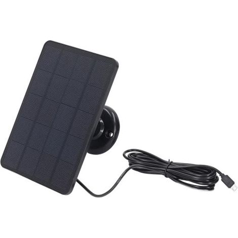 Panneau solaire 4W, chargeur de batterie, caméra Micro USB, panneau solaire pour appareils électroménagers (1/5)