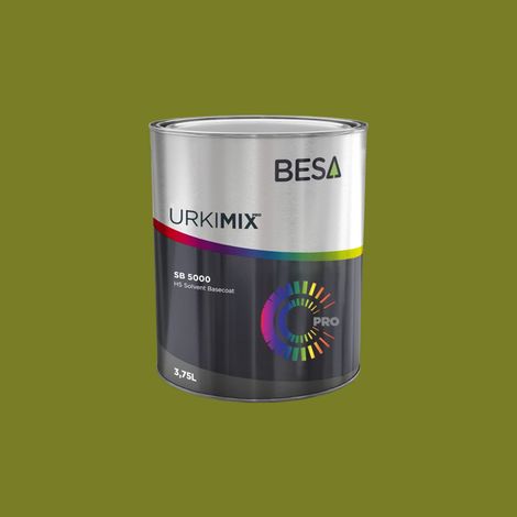 Pot de Peinture Polyuréthane / bi composant NCS S4050-G60Y  Mat - 250gr