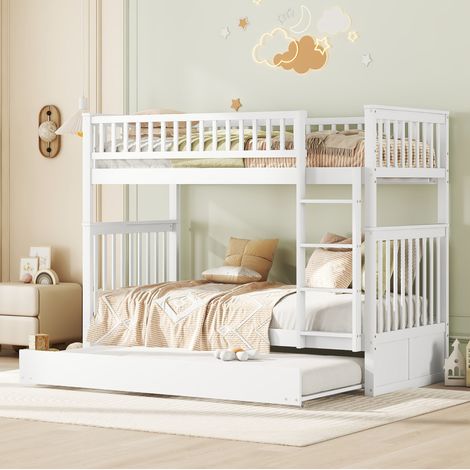 Cama Litera 90x200 Cm Cama Abatible Y Diseño Moderno (1/5)