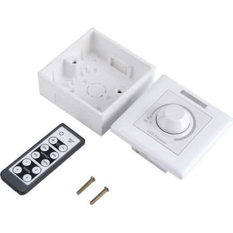 Lampe LED avec variateur, contrôle de luminosité et télécommande infrarouge, 200 W (110 V) (1/5)
