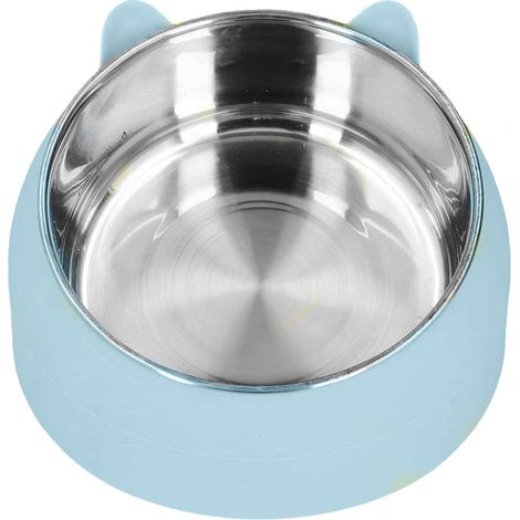 1 Gamelle chauffante, Acier inoxydable 304, Température constante, Protection du cou, Pour chat et riz (1/5)