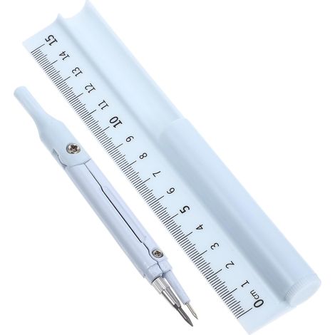 Kit de compas professionnel et règle multifonctionnelle en (1/5)