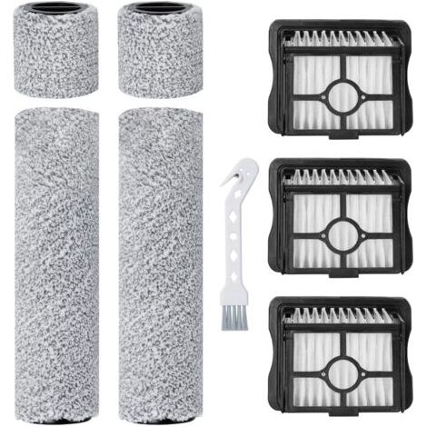 Ricambio Accessori Aspirapolvere 2 Rotoli Spazzola 3 Filtro HEPA 1 Pennello Pulizia per Eureka RapidWash New630 Gen2 - AUTRES (1/5)