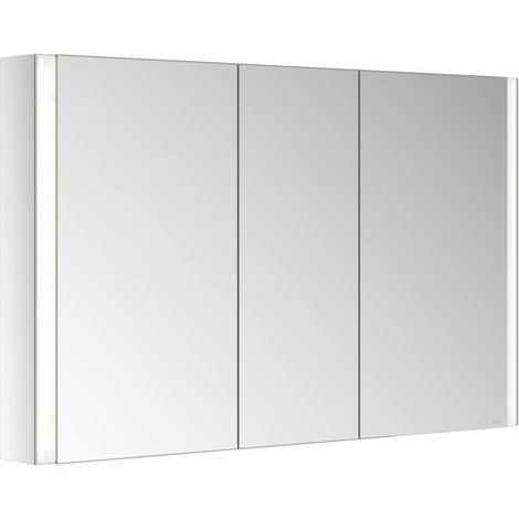 KEUCO SOMARIS Spiegelschrank Wandvorbau 3-türig, 1200mm,