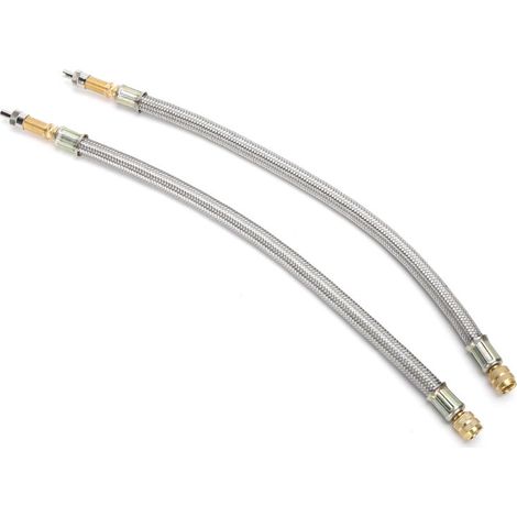 Jeffergarden Extension de tige de Valve de pneu 300mm/11,8 pouces 334000, 2 pièces, pour camion, camping-car, remorque, véhicules lourds (1/5)