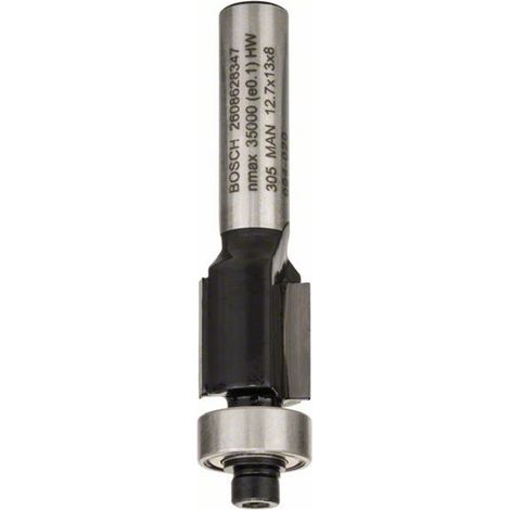Bosch Bündigfräser Standard for Wood, 8 mm, D1 12,7 mm, L 13 mm, G 56 mm