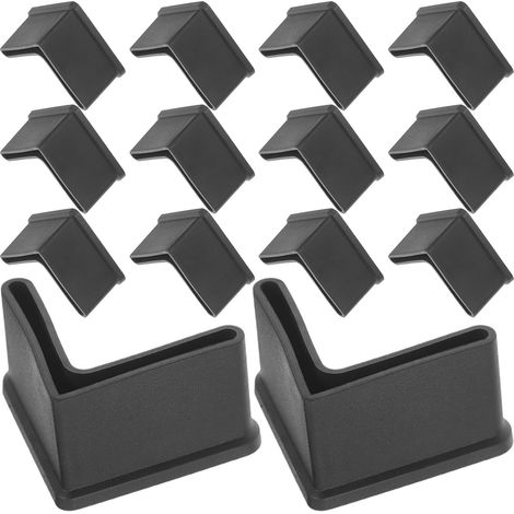 Patins Antidérapants en Caoutchouc pour Pieds de Meubles Triangulaires, Embouts Protège-Pieds 40x40 Mm, Lot de 50 Pièces, Accessoires de Quincaillerie pour Meubles, Utilisation (1/5)