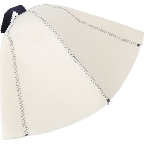 Chapeau de sauna en feutre, protection de la tête, chapeau de bain sauna, chapeau de sauna pour hommes et femmes, accessoires de bain (1/5)