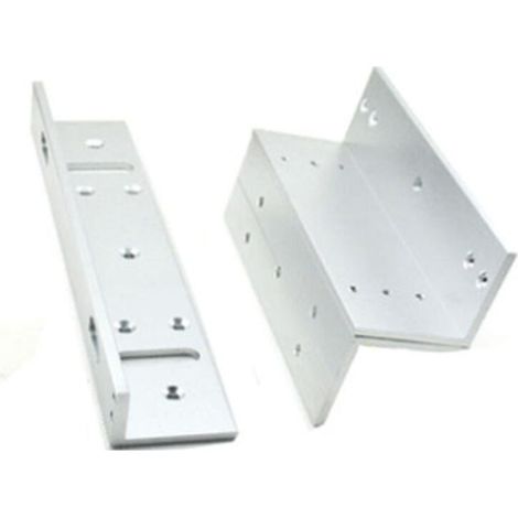 Support ZL pour serrure électromagnétique, force de maintien 280 kg, 600 lb, porte simple pour système de contrôle d'accès (support Z&L)