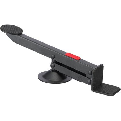 Lève-porte à commande au pied, outil de levage de panneau rotatif à 360 degrés, barre de Support pour Installation en bois et métal, charge de 75kg (1/5)