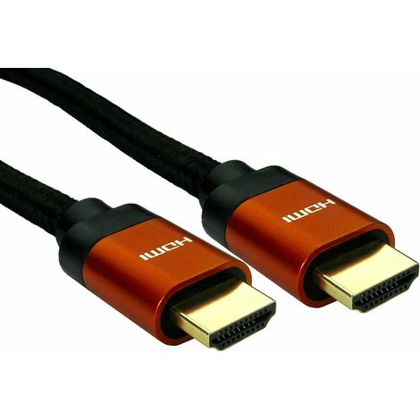Câble HDMI RS PRO 3m, HDMI vers HDMI, HDMI Mâle  HDMI Mâle ( Prix pour 1 )