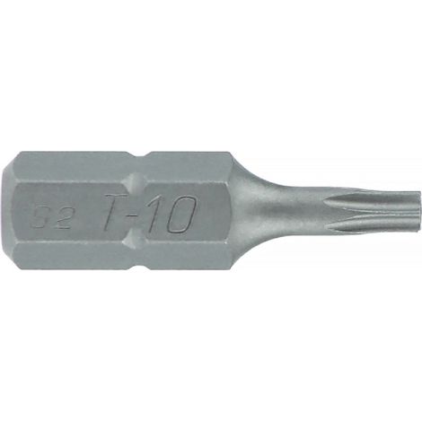 Carte de 3 embouts étoile percée TTX10 longueur 25 mm - HANGER - 133041 (1/3)