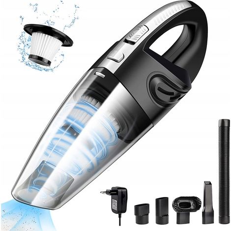 POTENTE ASPIRADORA PARA COCHE DE 120 W + FILTRO