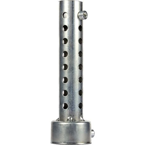 Universel Moto chappement Peut DB Killer Silencieux Silencieux Chicane Insert Argent 42mm (1/5)