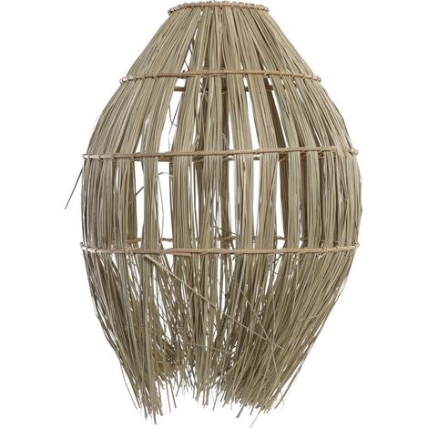 DKD Home Decor Écran de lampe naturel 36 x 36 x 48 cm (1/4)