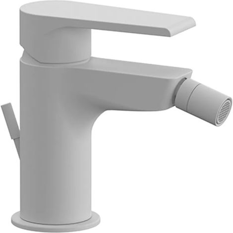 Miscelatore bidet bianco opaco Mariani serie Artic scarico incluso (1/3)