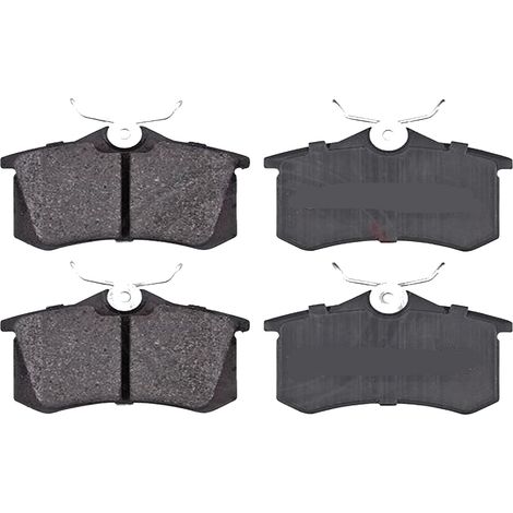 KIT PASTIGLIE FRENO POSTERIORI compatibile con VW EOS (1F7,1F8) / PASTIGLIE FRENANTI AUTO OEM P 85 020  P 85 114  P 85 073, / SOSTITUZIONE DIRETTA / BASSA POLVERE / SILENZIOSO