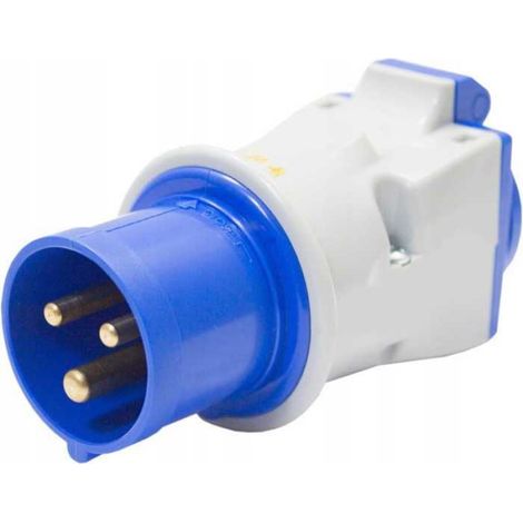 Adaptateur De Réduction 3P 400V Vers 230V - 16A - IP44 - Pour Prises Industrielles Et Campings (1/5)