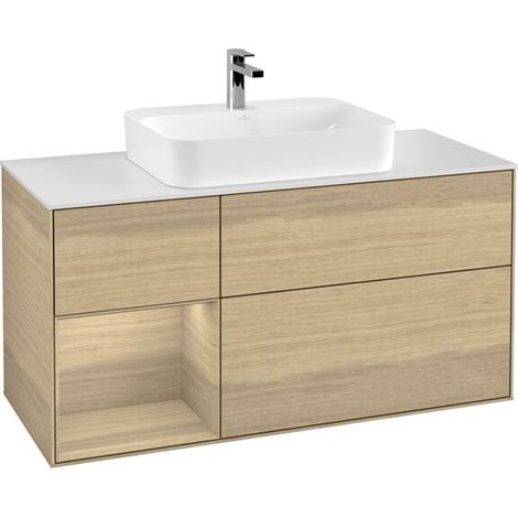 Villeroy & Boch G411PCPC Meuble sous-lavabo Finion G41 (1/2)