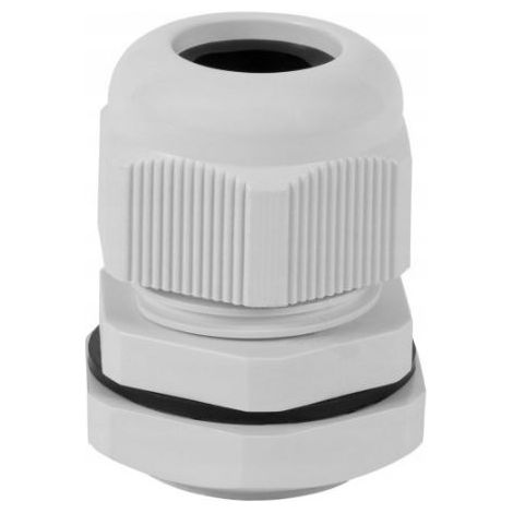 Clapet isolant Pg-7 - Gris - IP67 - Ininflammable - Fixation 12 mm