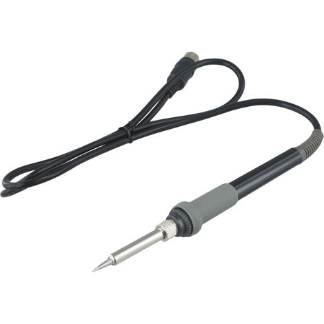 Station de poignée de fer à souder 6 broches compatible avec FX888, FX888D, FX8801, connecteur de station de soudage, fil en silicone résistant aux hautes températures (1/4)
