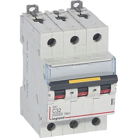 DX³ Disjoncteur 3P courbe C 32A 10kA/16kA - LEG409276