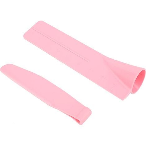 1 ensemble de racloir à crème à hauteur réglable avec échelle, accessoire de cuisine pour gâteaux en fondant (1/5)
