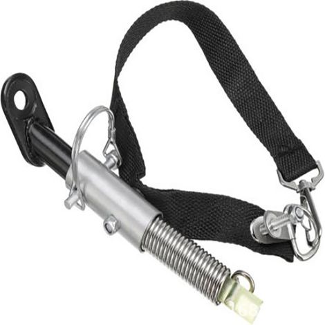 Support adaptateur d'attelage universel pour remorque de vélo à dégagement rapide en acier (1/3)