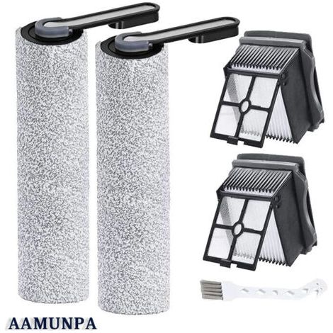 BUNTHAUS PA Tineco Floor One S5 / Floor One S5 Pro 2 ensemble d'accessoires de filtre de brosse de remplacement pour aspirateur eau/poussière (5 pièces) (1/3)