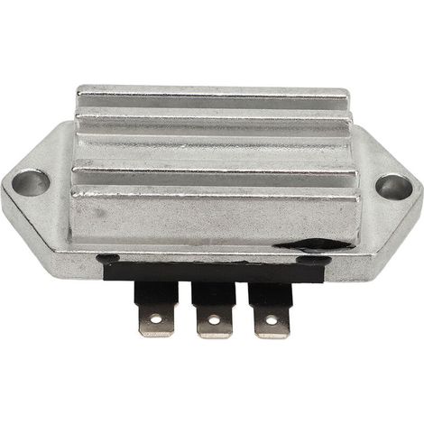 Jeffergarden Régulateur de redresseur de moteur 4140309 Redresseur de régulateur de tension fiable pour moteurs de 8 à 25 CV avec alternateurs de 15 ampères-DOU