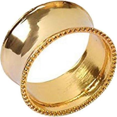 12-teiliges Serviettenring-Set für den Esstisch, Brautserviettenringe, glänzender Serviettenhalter, Dekoration