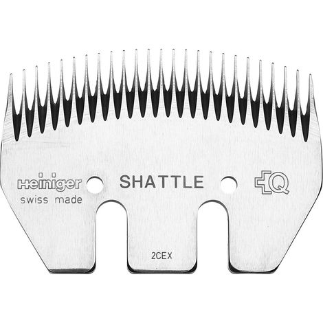 Peigne Heiniger Shattle, large 25 dents pour bovins