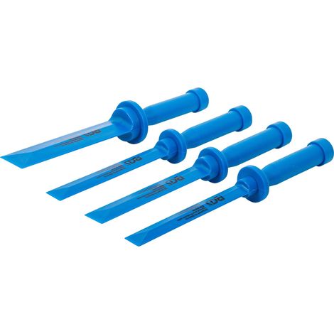 Juego raspadores plástico BGS Technic 4 piezas anchos variados (1/3)