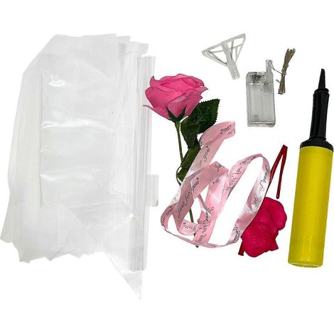 Bouquet de roses LED Décoration lumineuse de Noël Cadeau Partie Mariage (1/2)