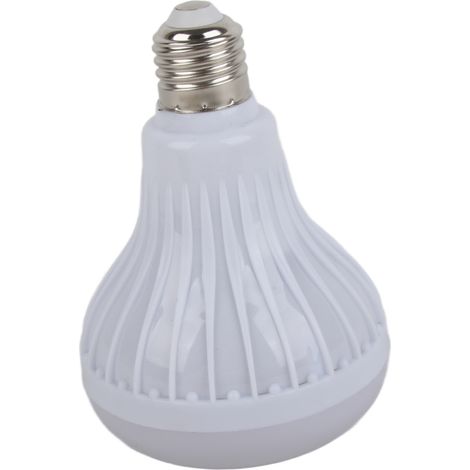Ampoule musicale RGBW Bluetooth, ampoule LED, télécommande sans fil avec haut-parleur, culot E26, ampoule de scène sept couleurs (1/5)