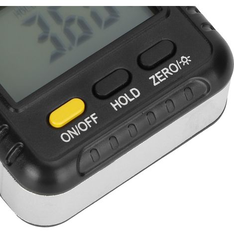Niveau Électronique 360 Degrés Mini Numérique Inclinomètre Boîtier Nivellement Magnétique Outil de Mesure Angle sans Bulle - KZQ (1/5)