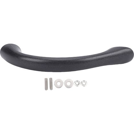 Maniglione di sicurezza per doccia da 293 mm, antiscivolo, ergonomico, con impugnatura curva, in poliuretano, per vasca da bagno e bagno. (1/5)