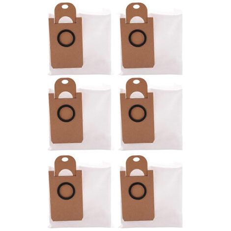 NALOOKAMIC Kit de 6 sacs à poussière pour robot aspirateur Neabot Q11 - Remplacement pour aspirateur robot domestique (1/4)