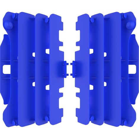 Griglie di protezione radiatore Polisport per YZ YZF 250 450F 07 09, blu, resistenti.